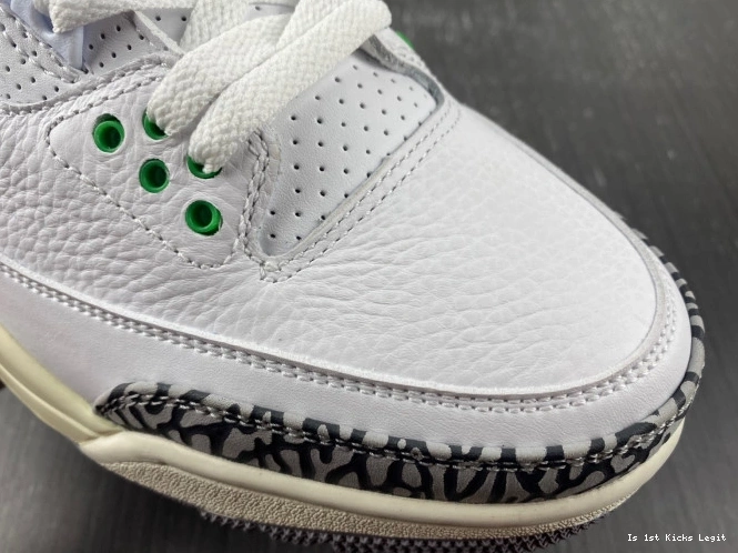 Jordan Green CK9246-136 (W) Retro 3 Lucky 0814